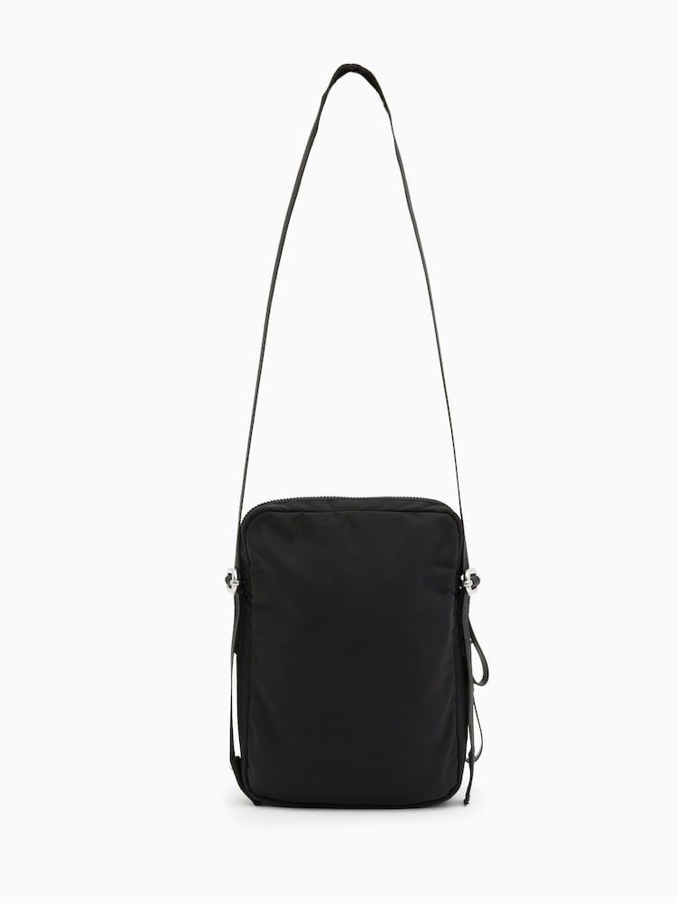AllSaints Black Steppe Cross-Body Bag - Image 2 of 6