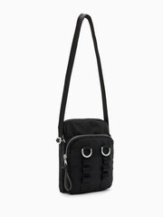 AllSaints Black Steppe Cross-Body Bag - Image 3 of 6