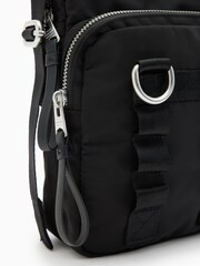 AllSaints Black Steppe Cross-Body Bag - Image 5 of 6
