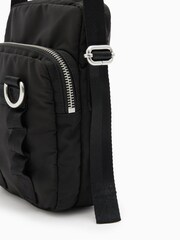 AllSaints Black Steppe Cross-Body Bag - Image 6 of 6