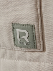 Reiss Off White Hayes 13-14 yrs Cotton Quilted Gilet - Image 4 of 4