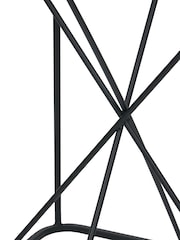 Pacific Glass and Black Roxy Metal Side Table - Image 5 of 6
