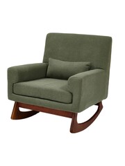 Gaia Baby Sage Nursing Rocking Chair with Footstool - Image 4 of 6