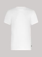 Ted Baker White Crew Neck T-Shirts 3 Pack - Image 3 of 4