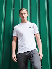 Flyers Mens Classic Fit Textured Collar 100% Cotton T-Shirt - Image 1 of 9
