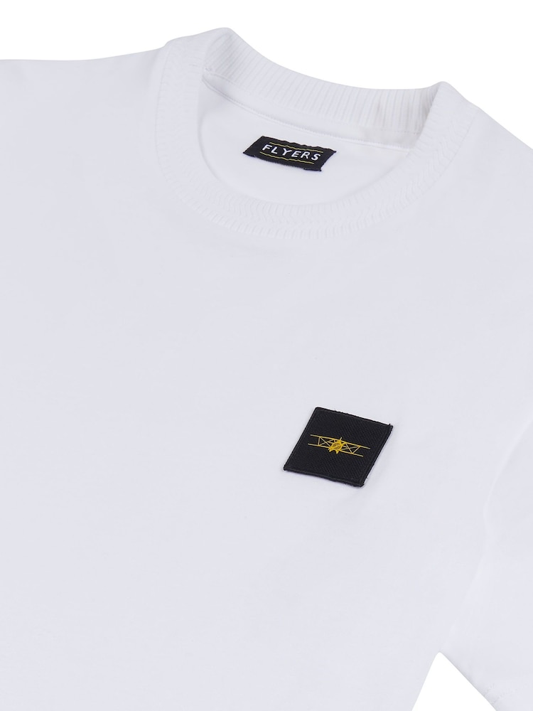 Flyers Mens Classic Fit Textured Collar 100% Cotton T-Shirt - Image 9 of 9