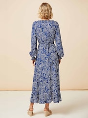 Aspiga Demi EcoVero™ Long Sleeve Wrap Dress - Bild 2 von 6