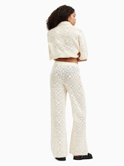 AllSaints White Milly Trousers - Image 5 of 6