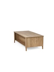 Julian Bowen Brown Sydney 2 Drawer Coffee Table - Image 6 of 6