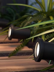 SolarCentre Black Modena Solar Outdoor Spot Light - Image 1 of 2