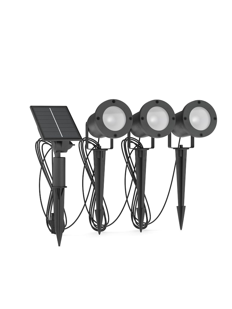 SolarCentre Black Modena Solar Outdoor Spot Light - Image 2 of 2