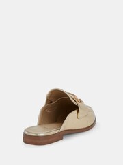 Novo Gold Standard Fit Eleanora Backless Loafer Mules - Image 4 of 6