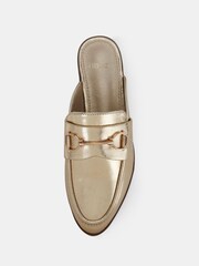 Novo Gold Standard Fit Eleanora Backless Loafer Mules - Image 5 of 6
