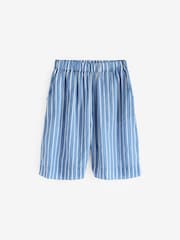 Bleu/Blanc - 100Short de plage en coton (%) - Image 4 de 5