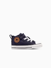 Converse Purple Chuck Taylor ProTech Malden Street 1V Infant Trainers - Image 5 of 11
