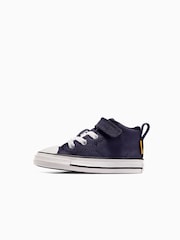 Converse Purple Chuck Taylor ProTech Malden Street 1V Infant Trainers - Image 6 of 11