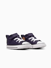 Converse Purple Chuck Taylor ProTech Malden Street 1V Infant Trainers - Image 7 of 11