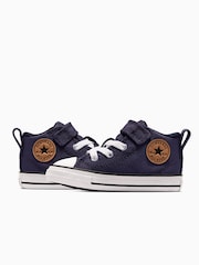 Converse Purple Chuck Taylor ProTech Malden Street 1V Infant Trainers - Image 8 of 11