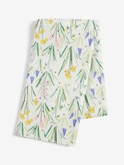 Sage Green Lila Floral Print Wipe Clean Tablecloth - Image 3 of 3