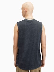 AllSaints Black Crew Neck Remi Tank Top - Image 4 of 6
