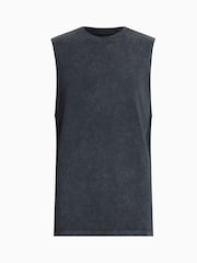 AllSaints Black Crew Neck Remi Tank Top - Image 6 of 6