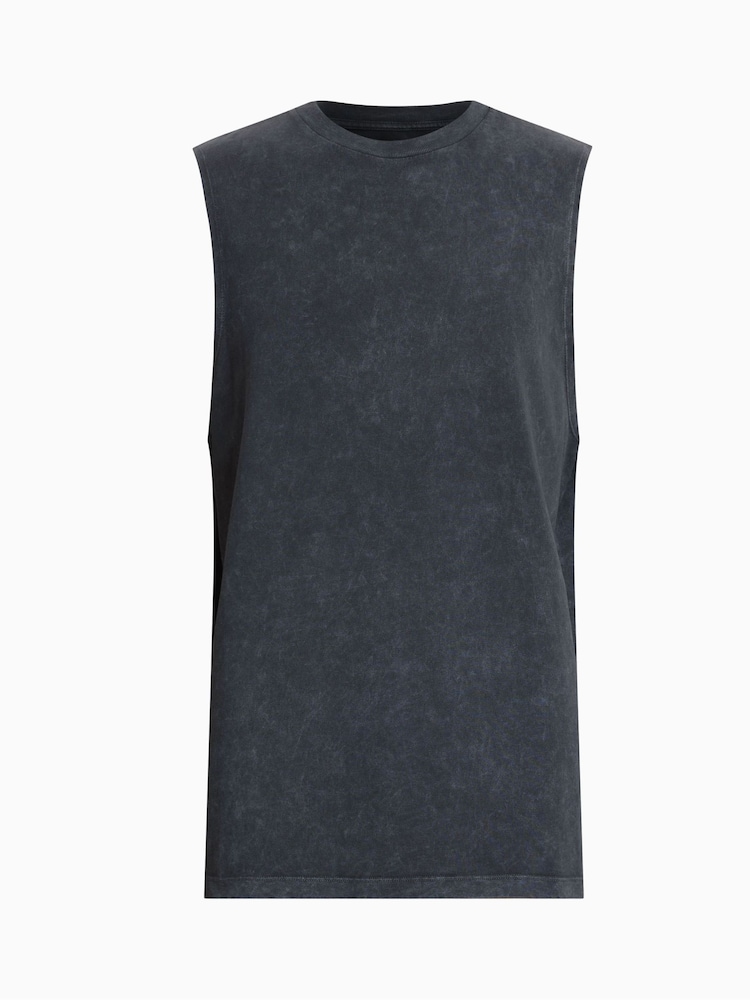 AllSaints Black Crew Neck Remi Tank Top - Image 6 of 6