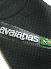Серый/черный - Вьетнамки с бразильским флагом Havaianas - Изображение 6 из 7