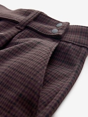 Brown Ponte Barrel Leg Trousers - Image 6 of 7