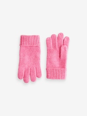 Pink Cable Hat, Gloves and Scarf Set (3-16yrs) - Image 5 of 8