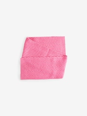 Pink Cable Hat, Gloves and Scarf Set (3-16yrs) - Image 7 of 8