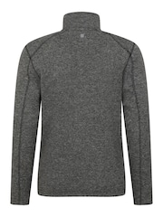 Mountain Warehouse Grey Mens Idris II Quarter Zip Fleece - Image 6 of 9
