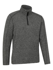 Mountain Warehouse Grey Mens Idris II Quarter Zip Fleece - Image 7 of 9