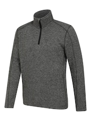 Mountain Warehouse Grey Mens Idris II Quarter Zip Fleece - Image 8 of 9