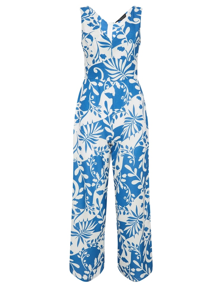 PixieGirl Petite Contrast Leaf Jumpsuit - Bild 6 von 6 PixieGirl Petite Contrast Leaf Jumpsuit - Bild 6 von 6