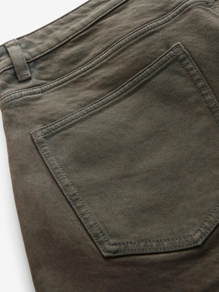 Dunkelbraun - Vintage Authentic Stretch-Jeans - Bild 9 von 9