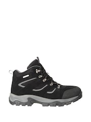 Mountain Warehouse Black Voyage Mens Waterproof Walking Boots - Image 1 of 5
