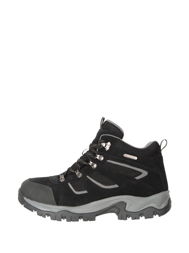 Mountain Warehouse Black Voyage Mens Waterproof Walking Boots - Image 2 of 5