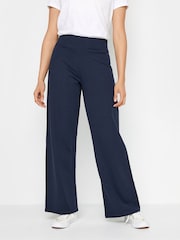 M&Co Blue Wide Leg Yoga Trousers - Image 1 of 5