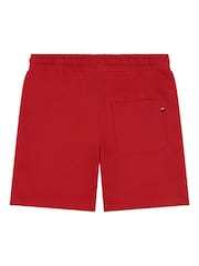 U.S. Polo Assn. Red Boys 100% Cotton Player 3 Sweat Shorts - Image 6 of 7