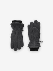 Charcoal Grey Fleece Gloves (3-16yrs) - Image 1 of 3