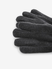Charcoal Grey Fleece Gloves (3-16yrs) - Image 3 of 3