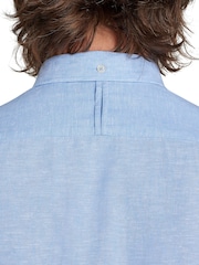 Raging Bull Blue Short Sleeve Classic Linen Shirt - Image 4 of 7