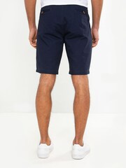 Threadbare Navy Regular Fit 100% Cotton Chino Shorts - Image 2 of 4