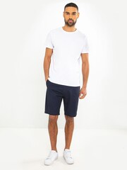 Threadbare Navy Regular Fit 100% Cotton Chino Shorts - Image 3 of 4