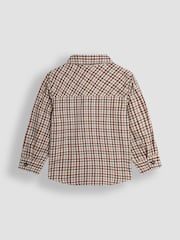 JoJo Maman Bébé Brown Tattersall Shirt - Image 2 of 3