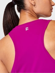 Sweaty Betty Magenta Fusion Purple Athlete Seamless Workout Tank Top - Image 5 of 8