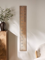 Dark Natural Bronx Ruler Wall Plaque - Image 3 of 5