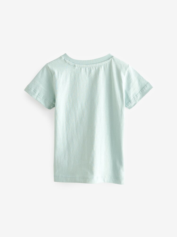 Blue Diggers Transport Short Sleeve T-Shirt (3mths-7yrs) - Image 2 of 3