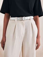 Black/Silver Regular Reversible Belt - Image 4 of 8