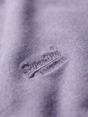 Superdry Purple Classic Pique 100% Cotton Polo Shirt - Image 5 of 6